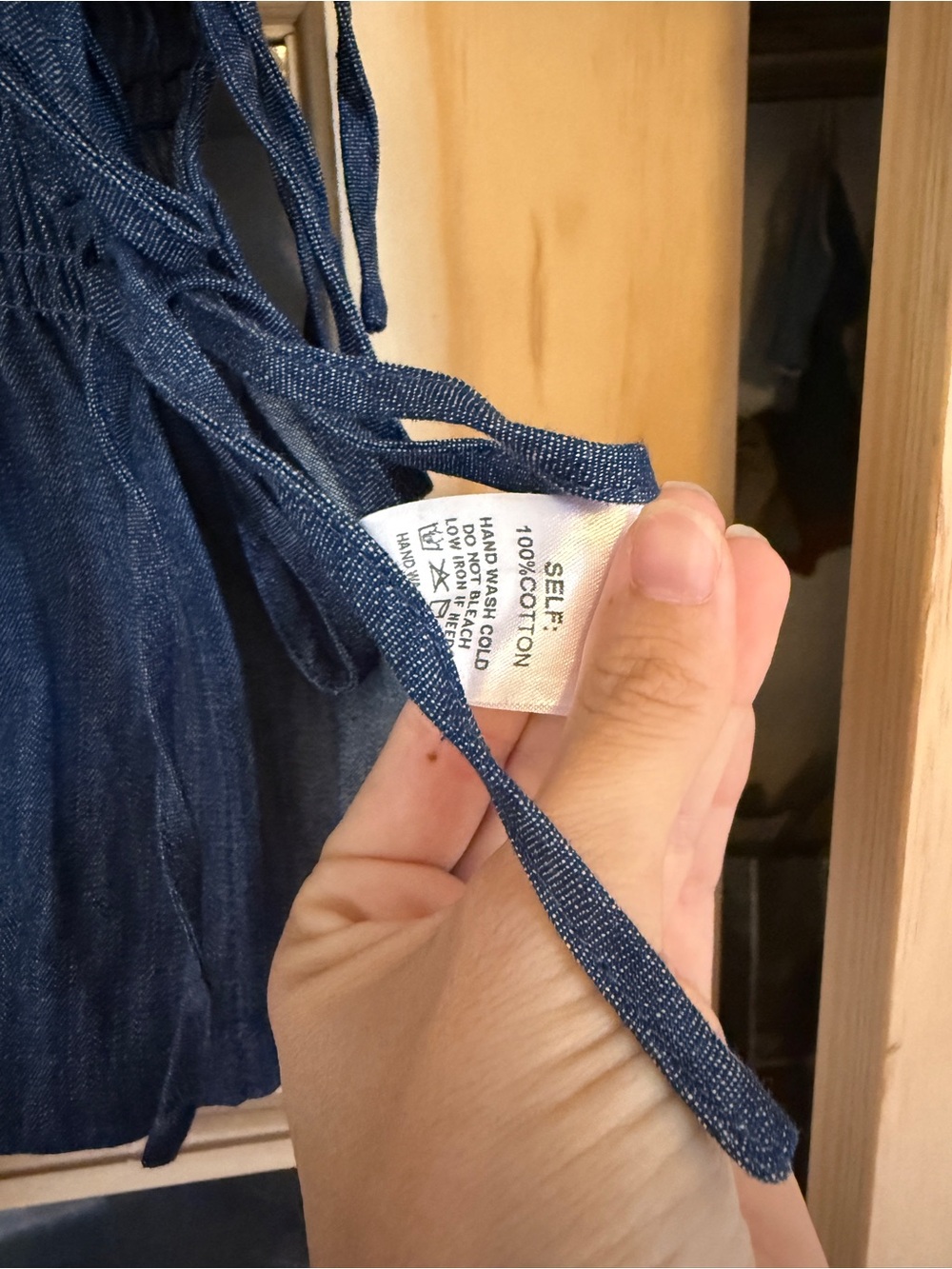 NWT 100% cotton Boutique tie-side tank - Picture 3 of 6